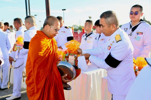 ในวันที่ ๒๕มิ.ย.๖๙ พล.ร.ต.วรชาติ  มนตรี ผอ.สยป.ทร. พร้อมกำลังพล สยป.ทร. ร่วมพิธีทำบุญตักบาตร ในวาระครบ ๑๕ วัน (ปัณรสมวาร) แห่งการสิ้นพระชนม์ สมเด็จพระเจ้าลูกเธอ เจ้าฟ้าพัชรกิติยาภา นเรนทิราเทพยวดี กรมหลวงราชสาริณีสิริพัชร มหาวัชรราชธิดา ณ ลานทัศนาภิรมย์ หอประชุม ทร.